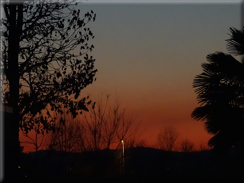 foto Alba e tramonto a Rossano Veneto